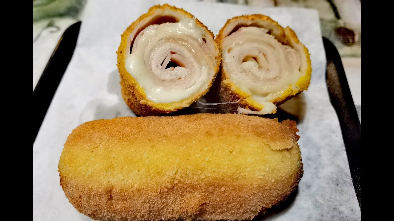ROTOLINI di pancarr&egrave;, involtini di pancarr&egrave; fritti, ricetta rotolini filanti #videoricetteinsieme