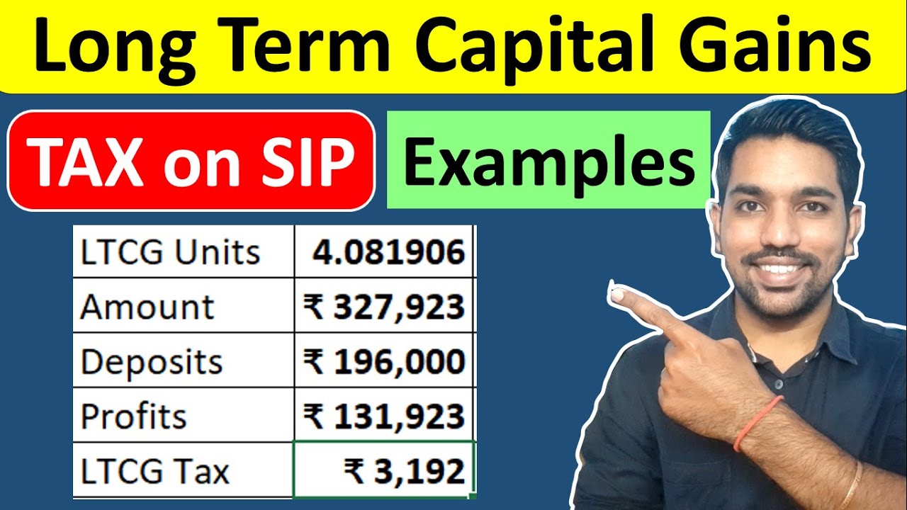 Long Term Capital Gains TAX | Income Tax on LTCG with SIP Examples (Hindi)