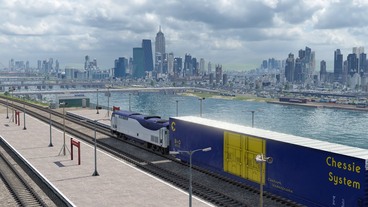 Transport Fever 2 - Big Cities - Scenic Freight Tour