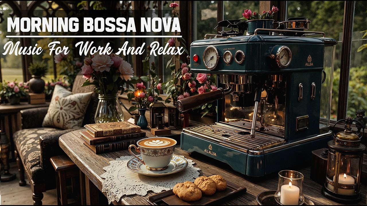 February Morning Jazz ☕ Warm Café Bossa Nova for Calm & Productivity and Work