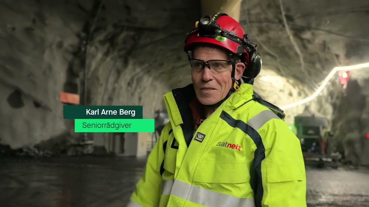Kabeltunnel 60 meter under bakken i Oslo