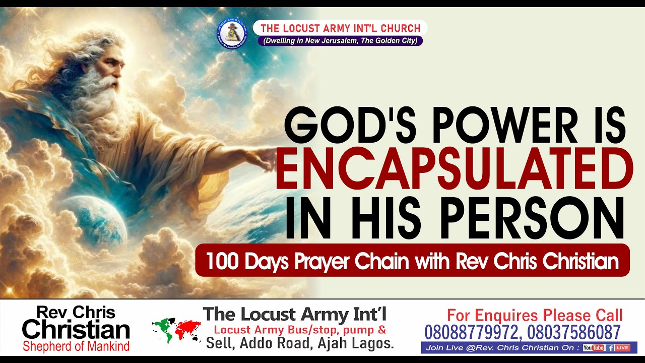 Rev. Chris Christian | God's Power is Encapsulated in His Person