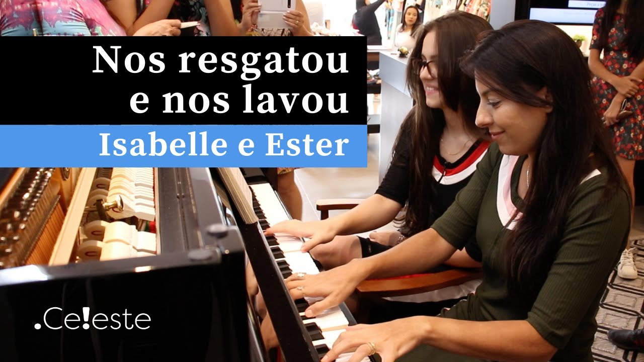 Nos resgatou e nos lavou | Hino 384 H5 CCB | Piano 4 M&atilde;os (Isa e Ester)