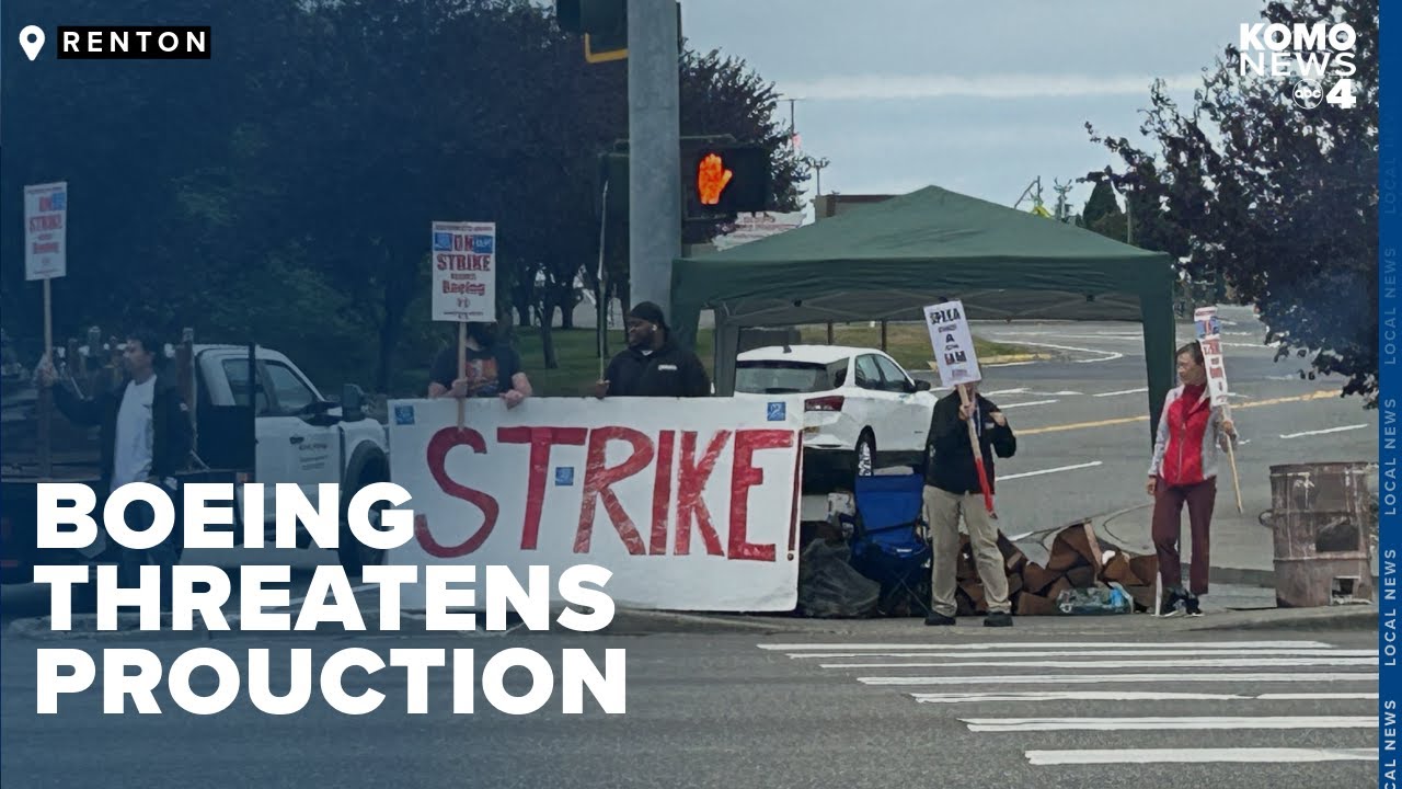 Boeing strike threatens production as workers demand respect and fair wages