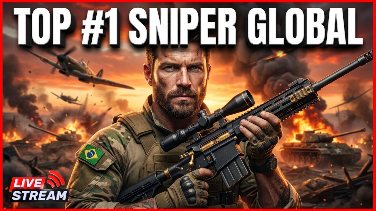 TOP #1 SNIPER MUNDIAL AO VIVO 🔥 | BATTLEFIELD 6