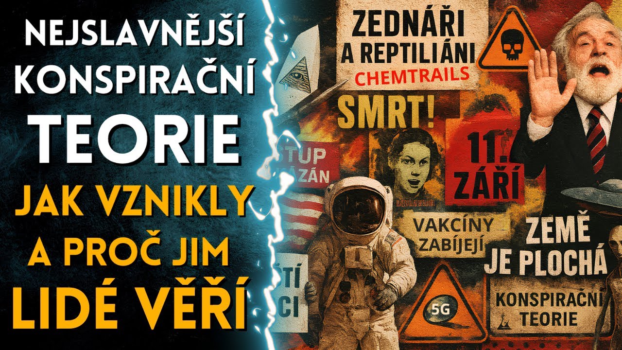 Nejslavnější konspirační teorie: jak vznikly a proč jim lidé stále věří