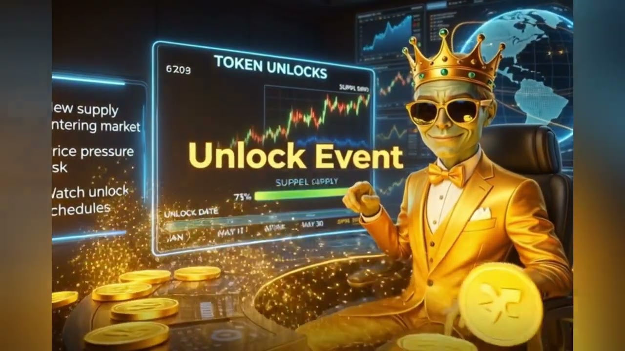 Smart traders do not ignore supply.Token unlocks change the game.&bull; Track unlock schedules&bull;