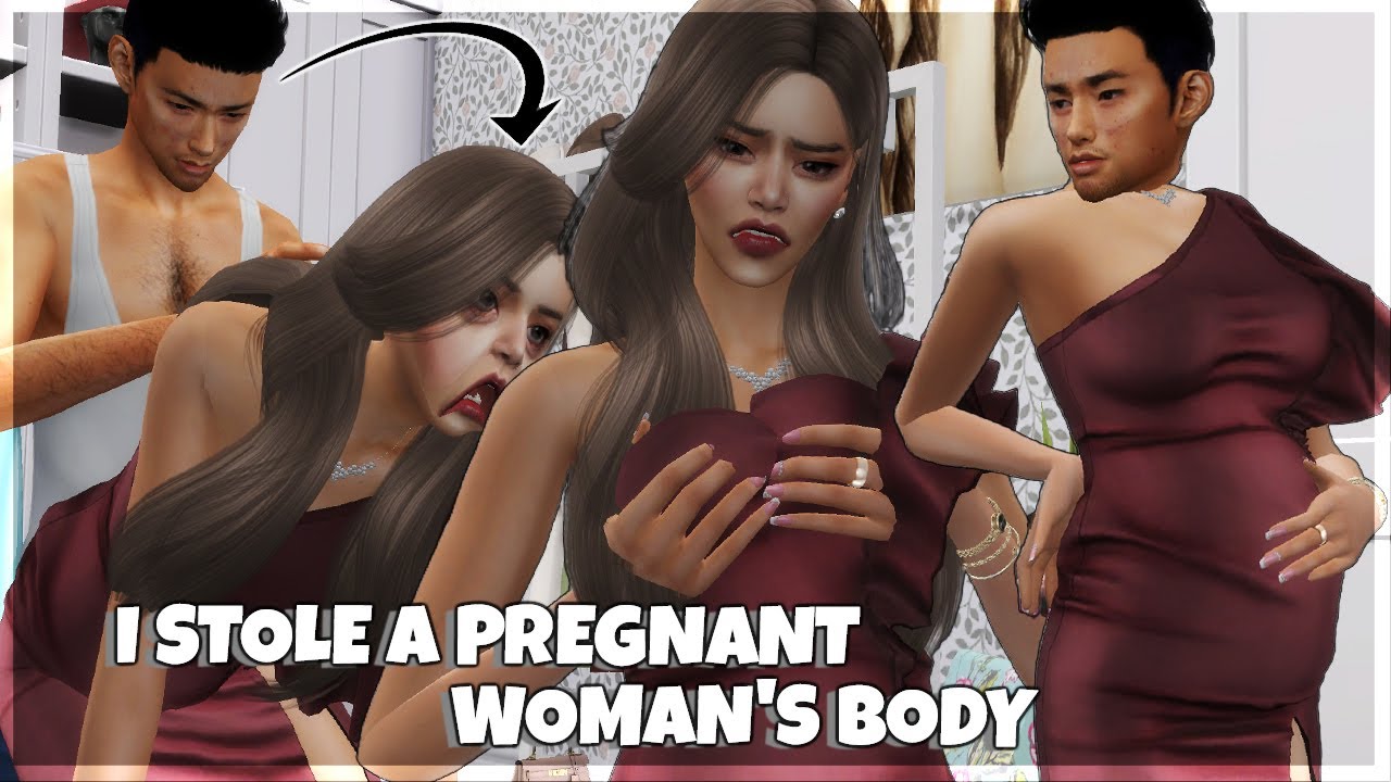 I Stole a Pregnant Woman’s Body… and Became Her | My Dark Transformation into A Women | Sims 4