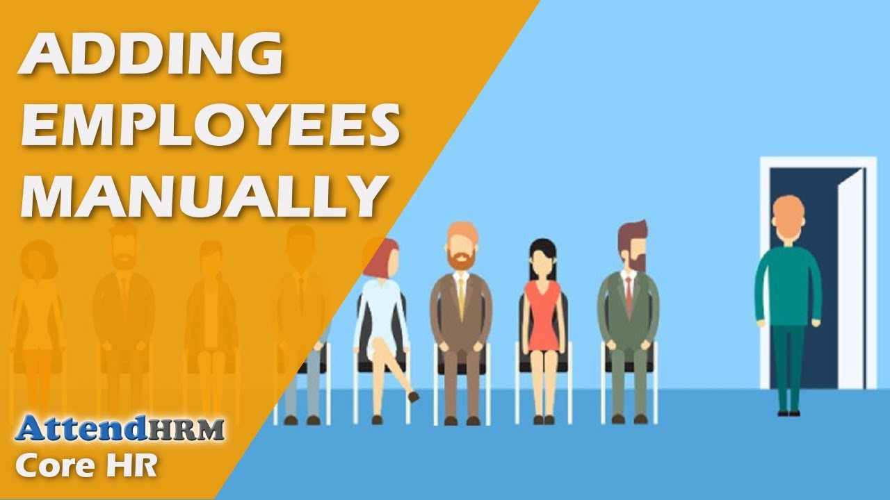 Adding Employees Manually into Lenvica HRMS