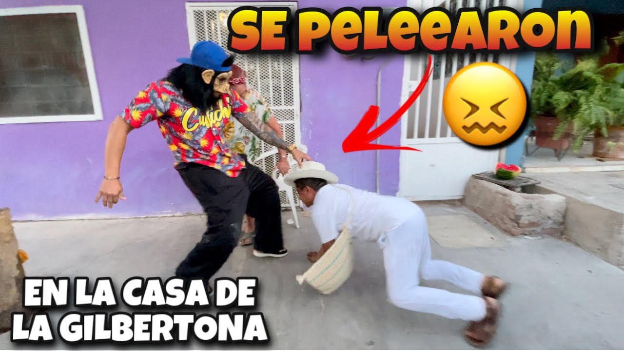 La Gilbertona , el chango 0te La cacho con su novio