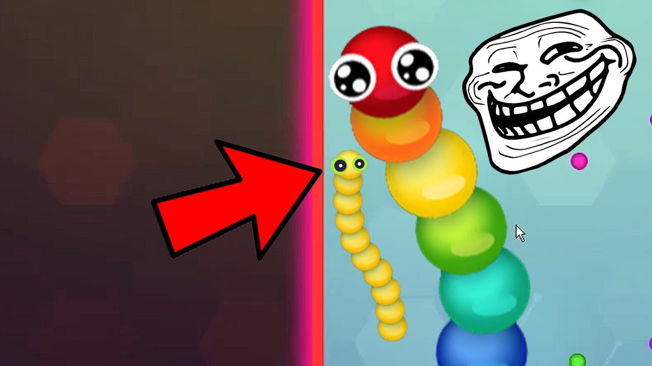 Wall Trap Troll Compilation Part 1-8 In Snake.io Funny Moments / Best Moments