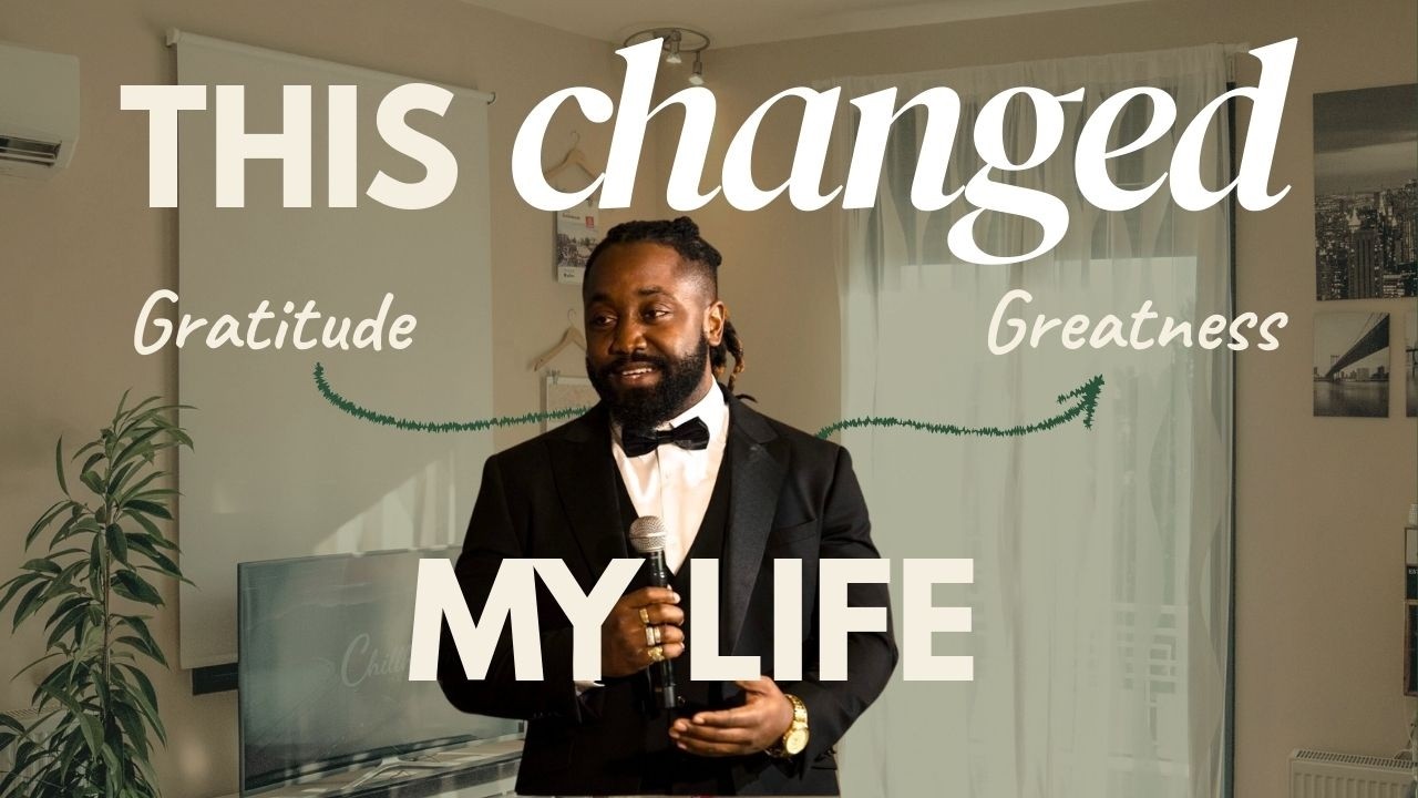 BEING GRATEFUL Was Holding Me Back (Nobody tells you this)
