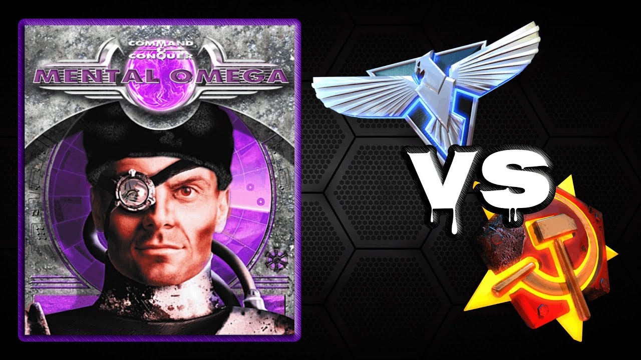 Let's Play C&C Mental Omega - USA vs Russia - Review