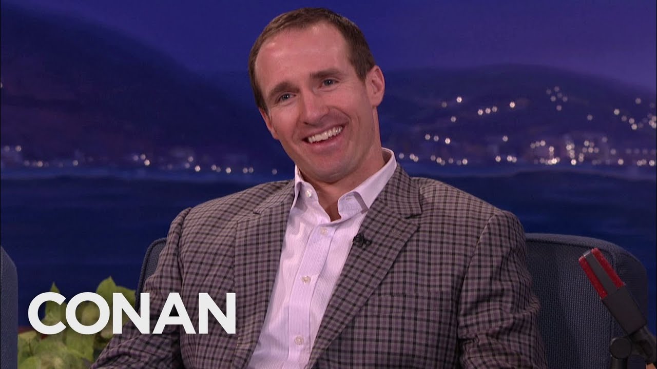 Drew Brees’ Son Loves To Root Against Him - CONAN on TBS
