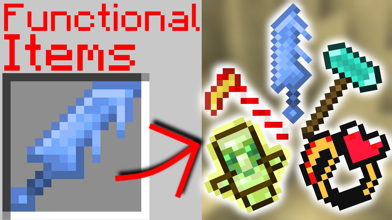 How to make Functional Items in Minecraft 1.21.4 to 1.21.10 (Datapack Tutorial)