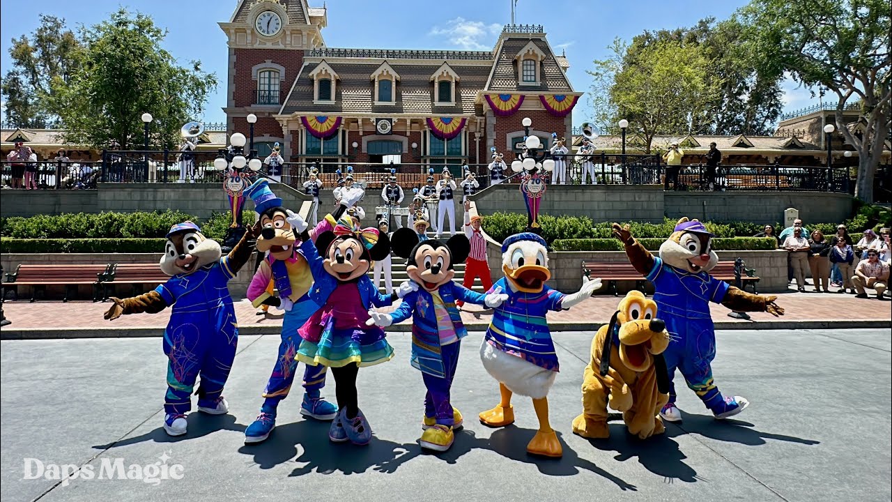 Celebrate Happy! | Disneyland Band March Along | Disneyland Resort 70th Celebration