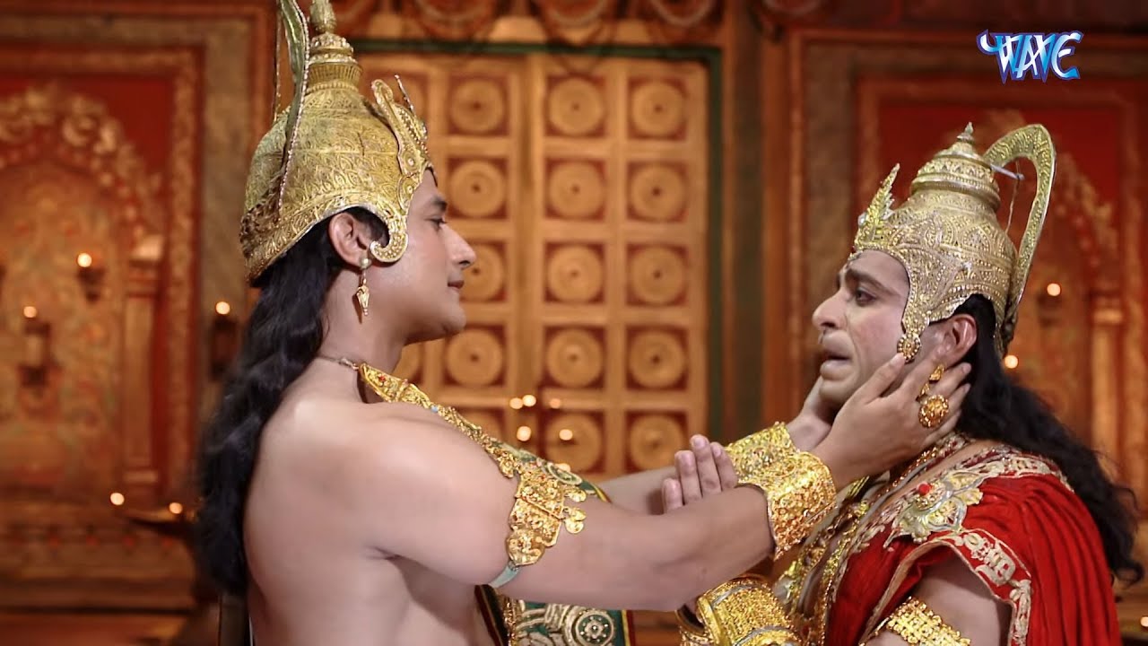 हनुमान नही जाना चाहते प्रभु राम के चरणों से दूर | Sankat Mochan Mahabali Hanumaan 531