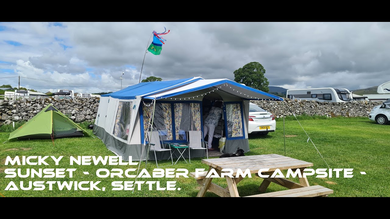 Orcaber Farm Camp Site - Sunset