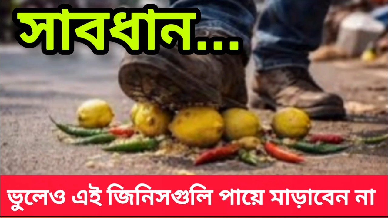 ভুলেও এই জিনিসগুলি পায়ে মাড়াবেন না - নচেৎ বিপদ আসন্ন / বাস্তুশাস্ত্র / vastu tips