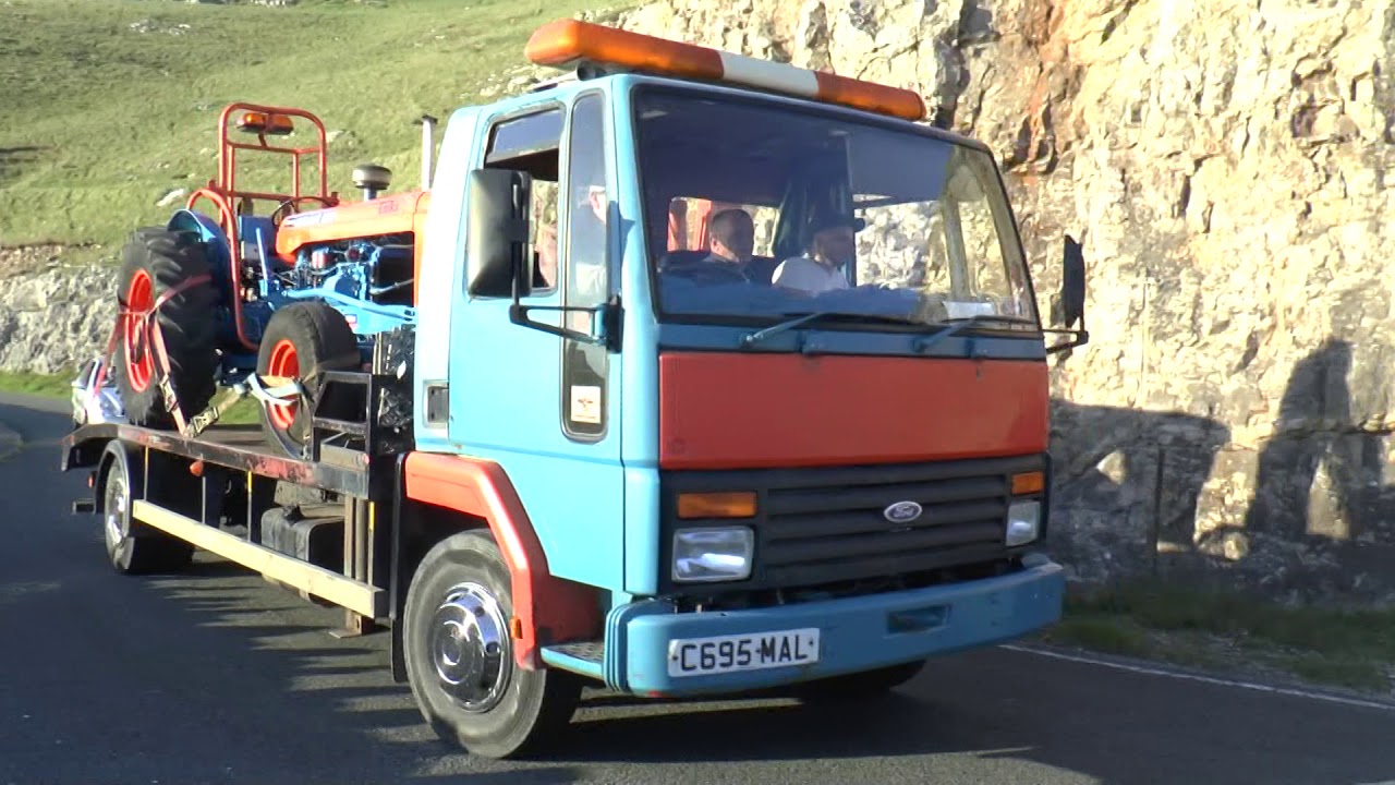 LORRY LINE UPS LLANDUDNO FESTIVAL MAY 2018 GREAT ORME RUN