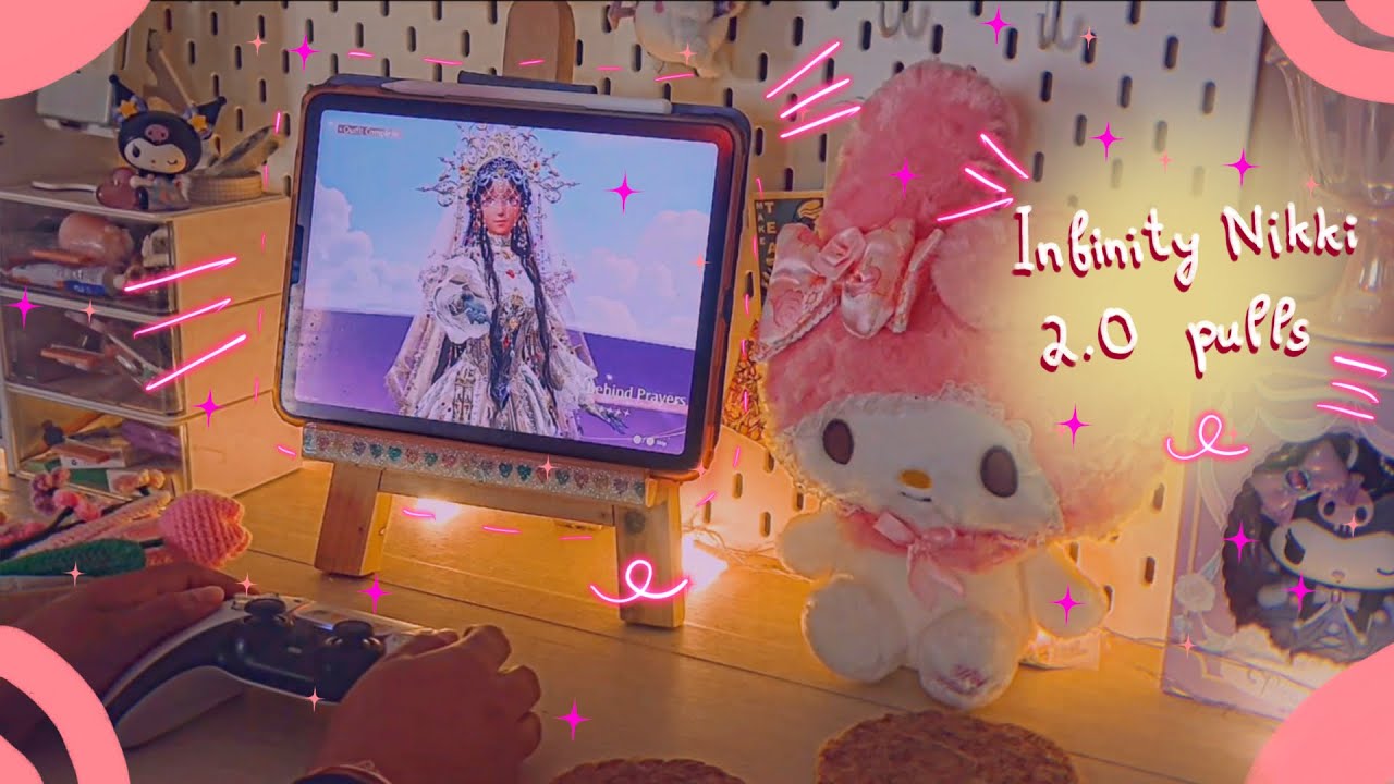 🤍Infinity Nikki 2.0 pulls! Cozy ASMR (Kinda) | Infinity Nikki 🧁