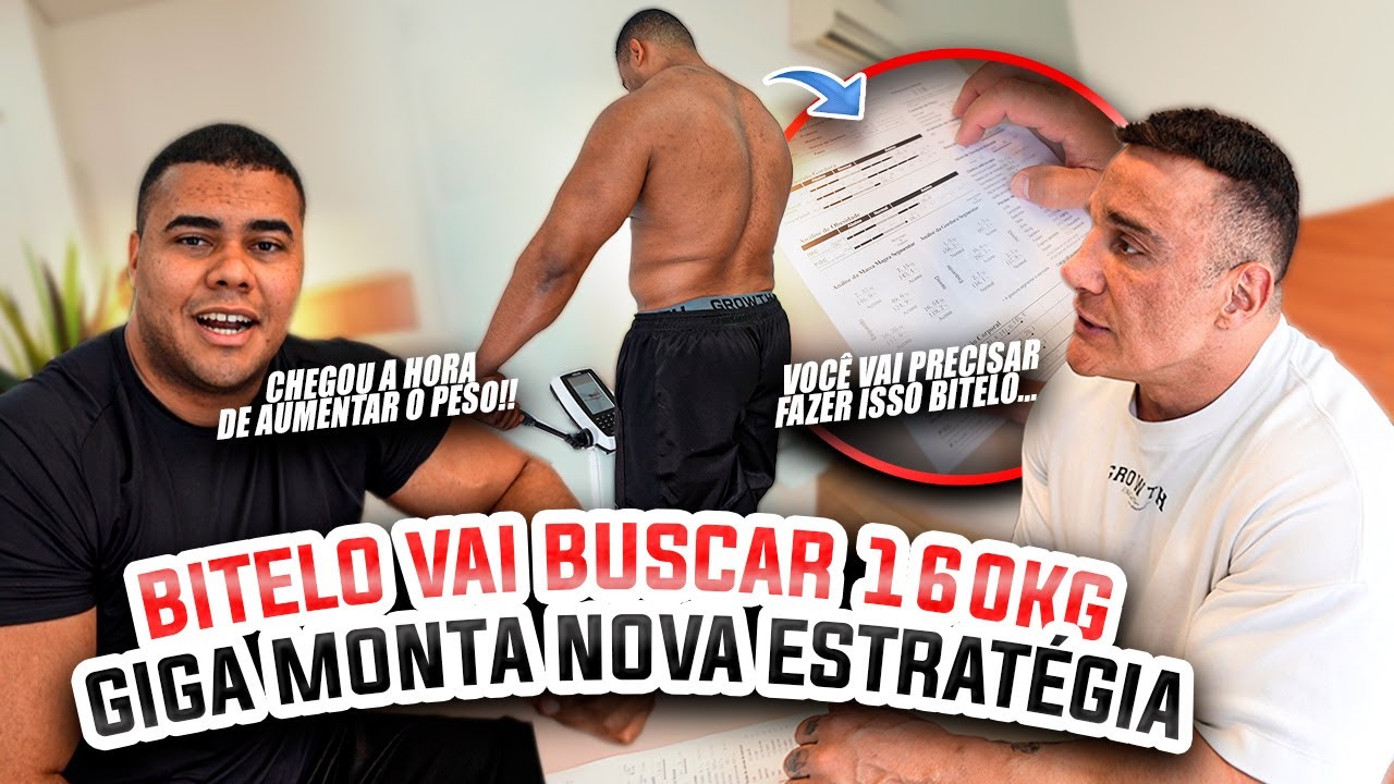 GIGA AVALIOU O BITELO E FALOU A VERDADE - NOVA META RUMO OS 160KG