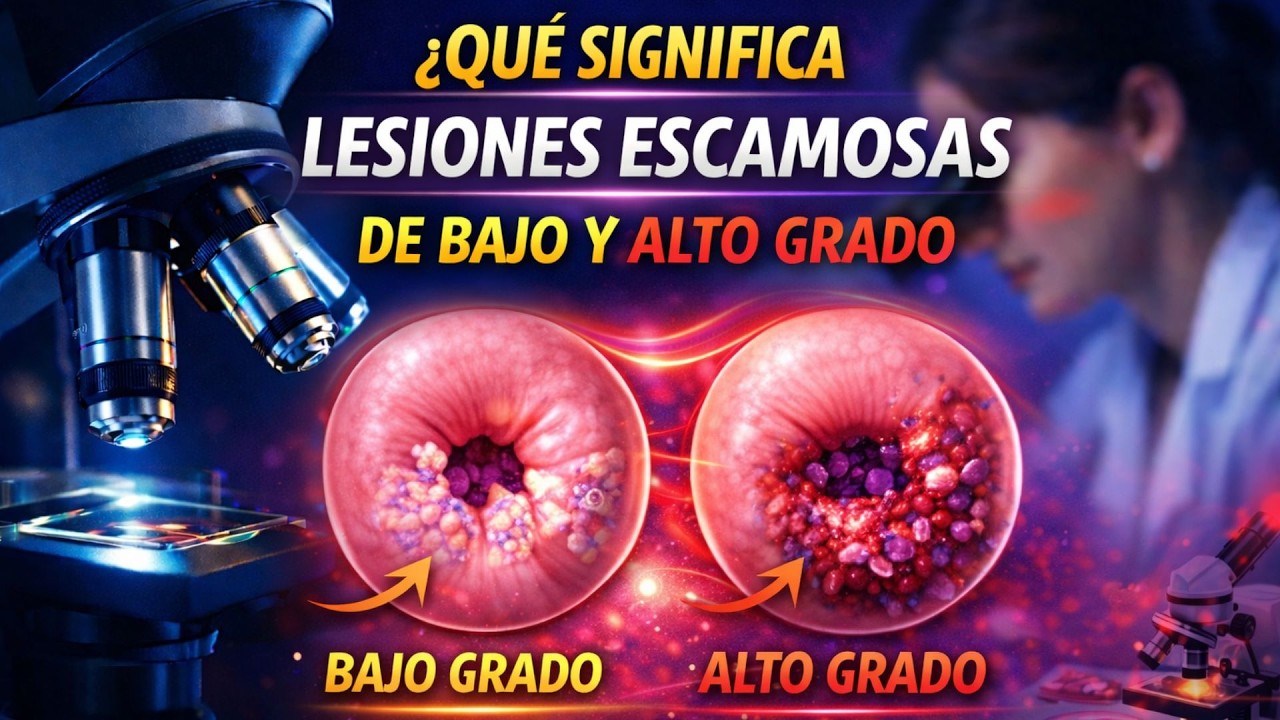 Lesiones escamosas de bajo y alto grado. Hablemos de mi citología.