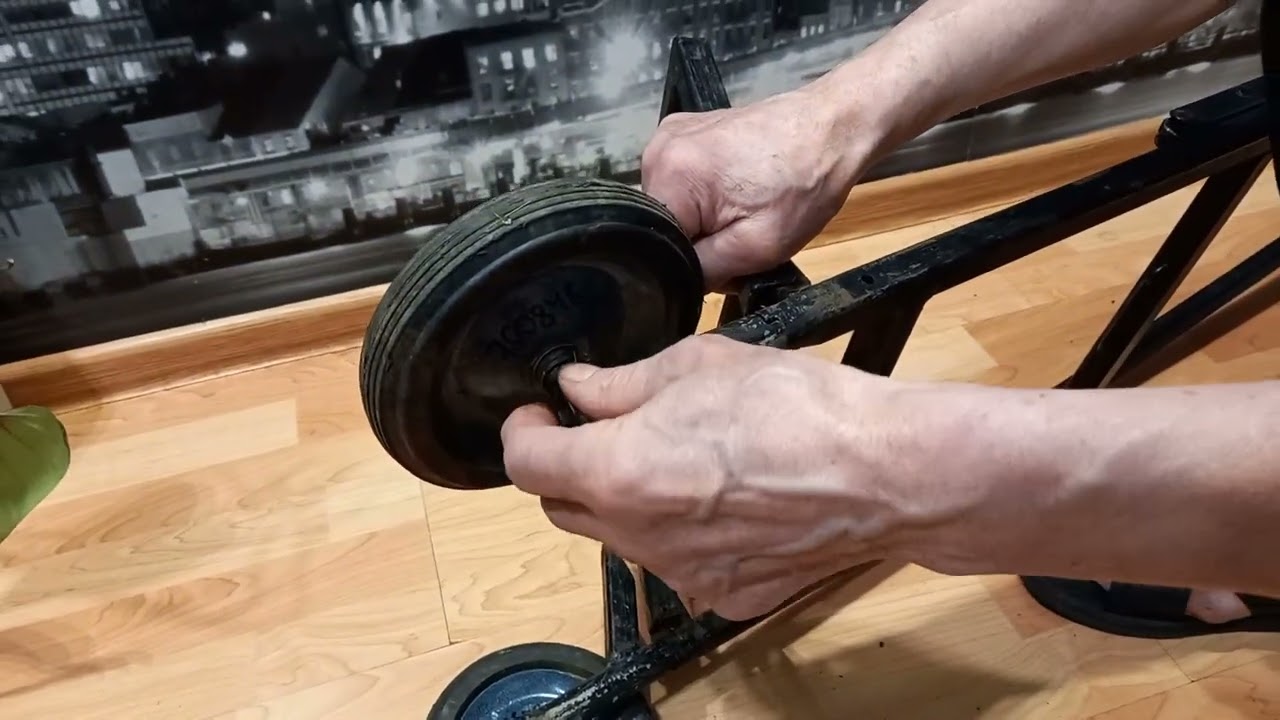 Прочная, складная, хозяйственная тележка
