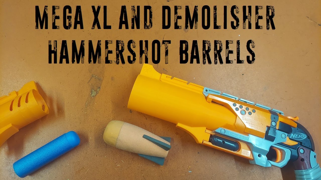 Radioactive - Mega XL and Demolisher Rocket Hammershot Barrels