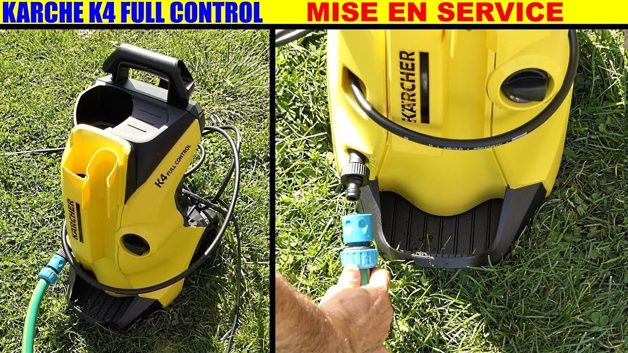 KARCHER K4 FULL CONTROL mise en service Start up Starten Sie
