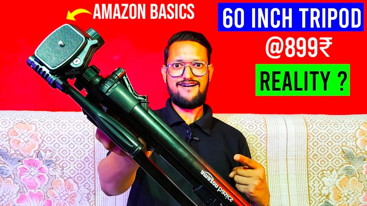 Amazon Basics 60 Inch Tripod Unboxing & Review | Amazon Basics AB-TP-04 Tripod Review | Best Tripod