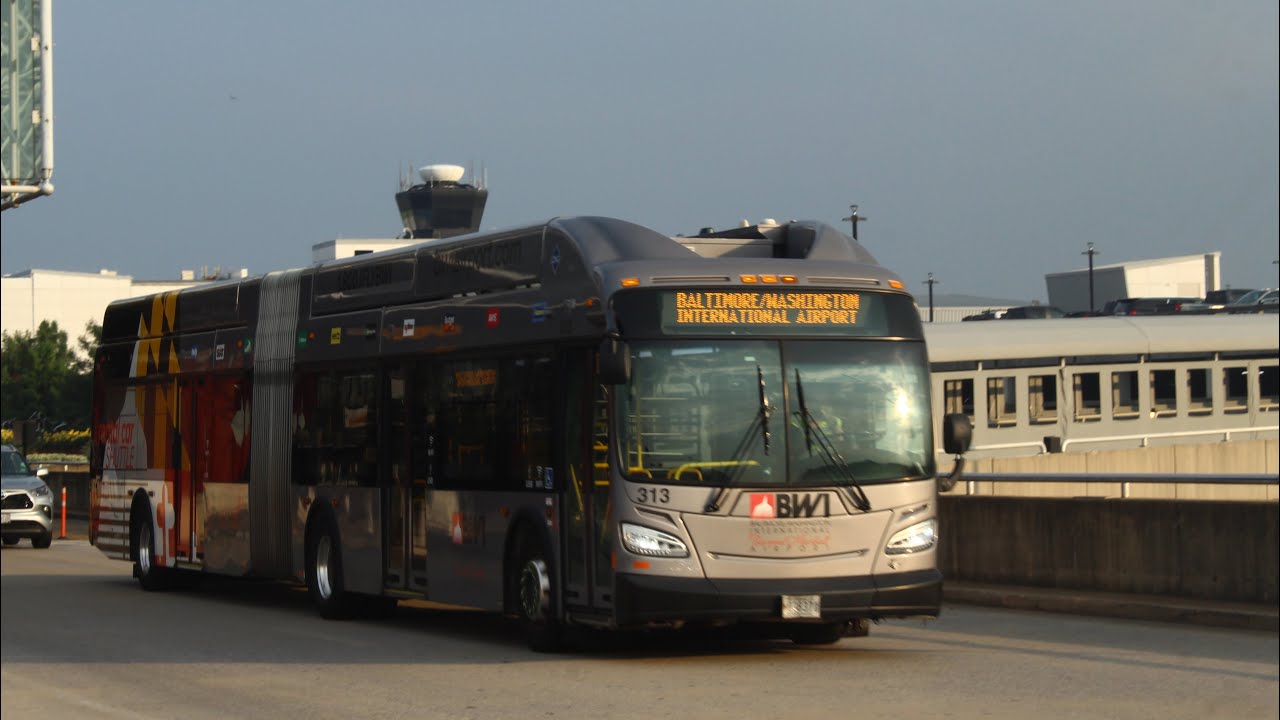 MAA/BWI: 2017 New Flyer XN60 #308 | Rental Car Shuttle