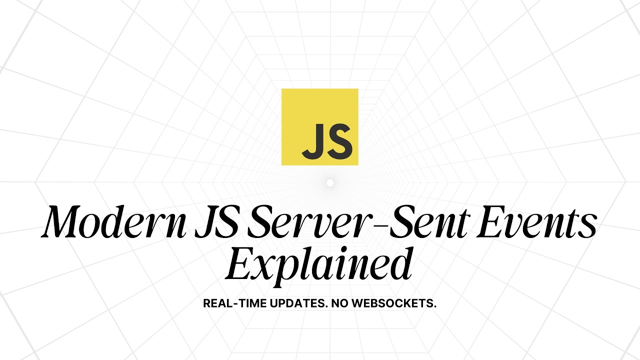 Учебное пособие по Server-Sent Events (SSE) — Обновления в реальном времени в современном JavaScr...