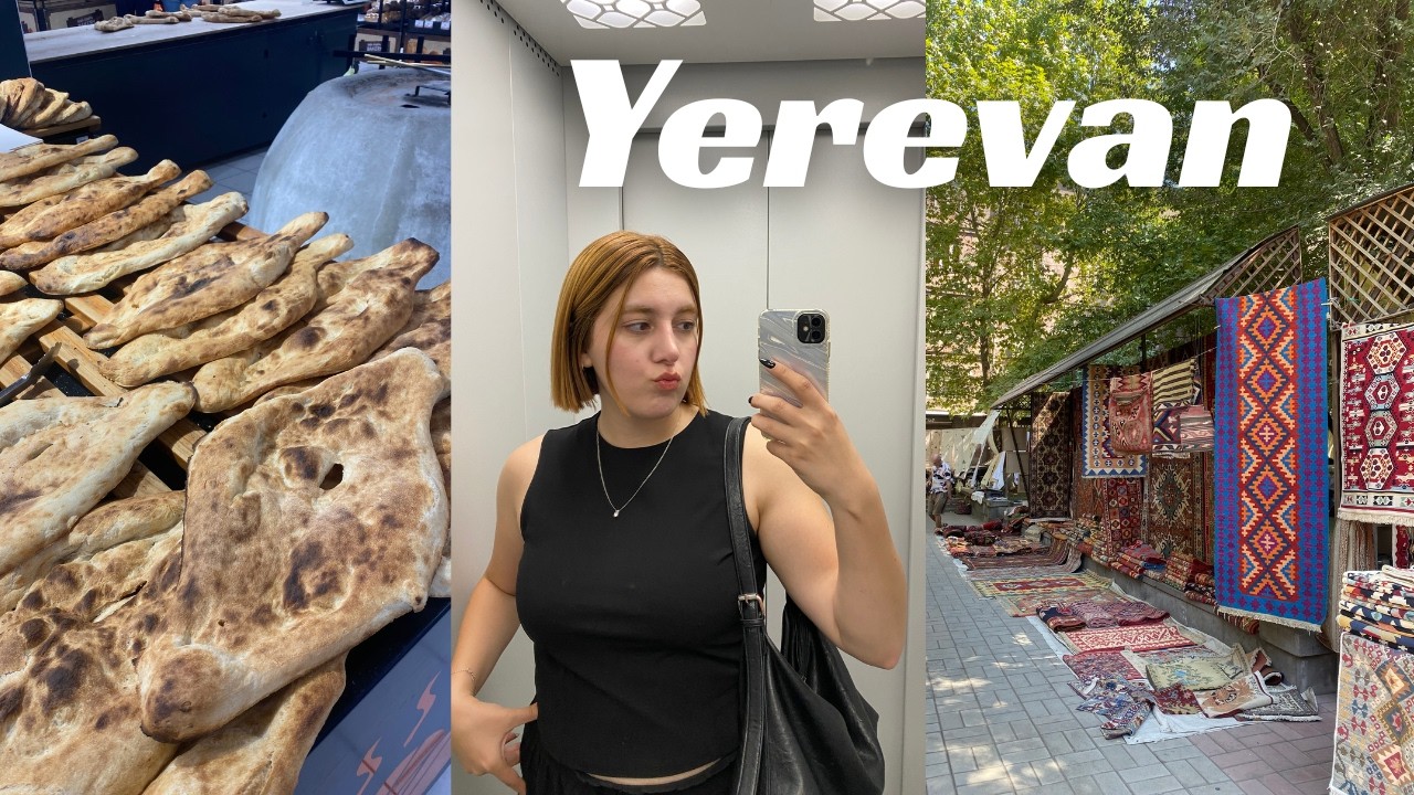 Ереванский видеоблог 🇦🇲 | Армянская свадьба, храм Гарни и местная еда, вернисажи