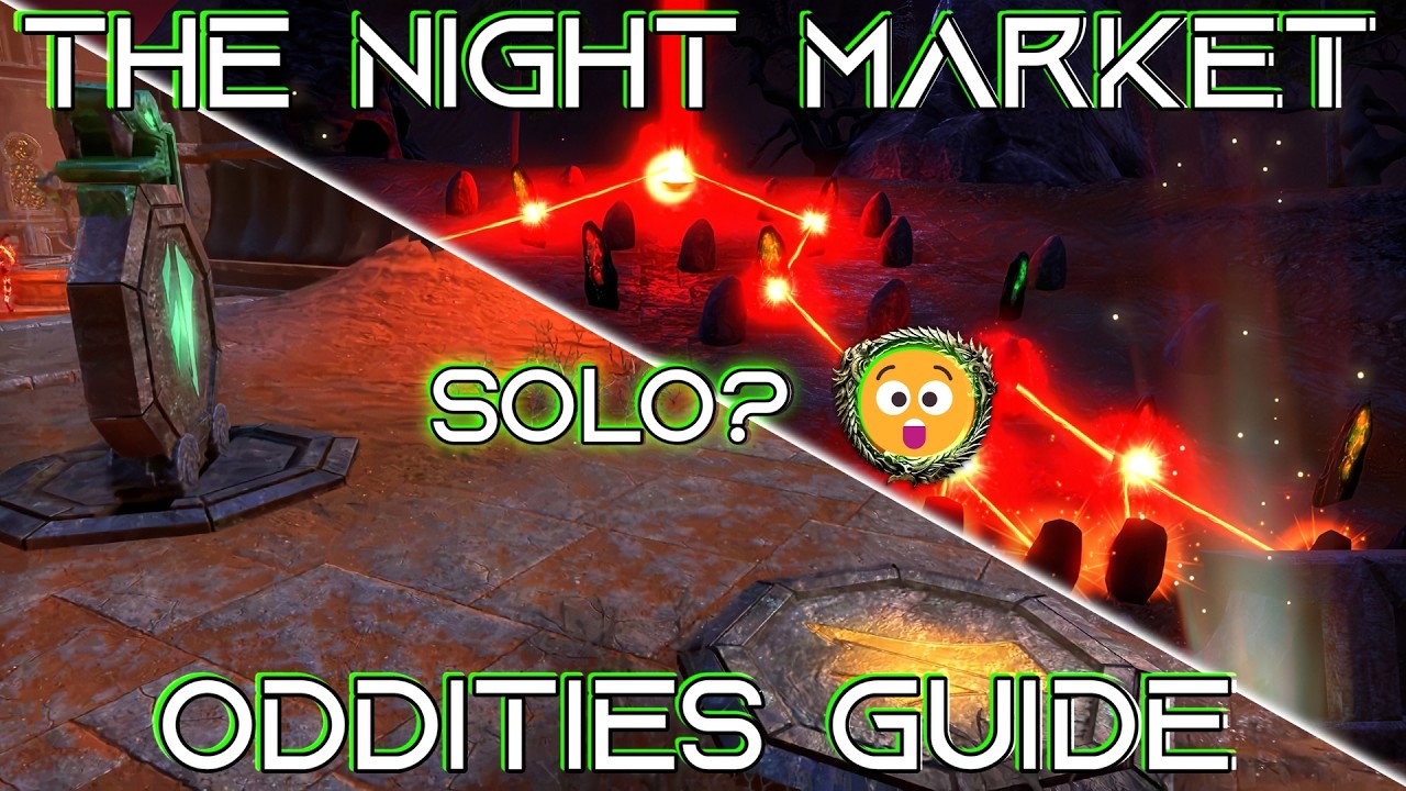 ESO Night Market Puzzle Guide Solo-able!
