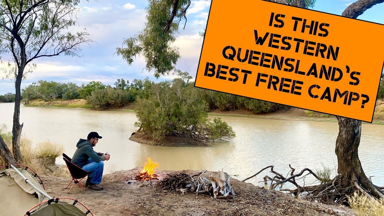 WESTERN QUEENSLAND'S BEST FREE CAMP - COOPER CREEK - WINDORAH