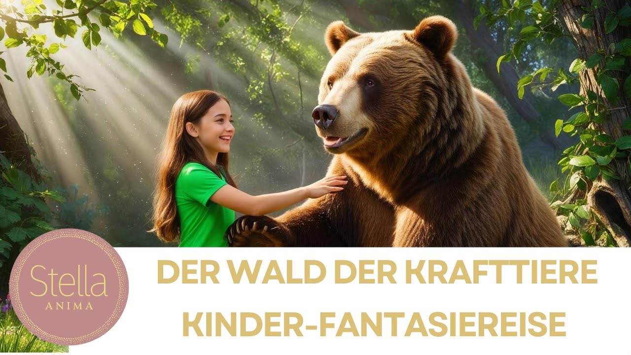 Der Wald der Krafttiere - Kinder-Fantasiereise & Einschlafgeschichte