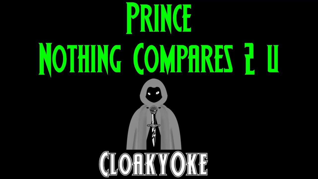 Prince - Nothing Compares 2 U (karaoke)