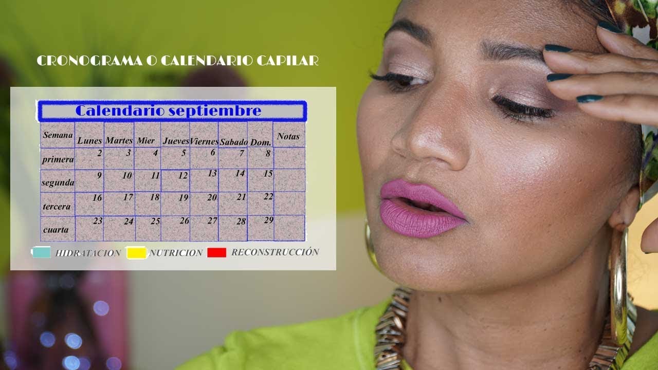 RECUPERA TU CABELLO MALTRATADO SIGUIENDO UN CRONOGRAMA CAPILAR