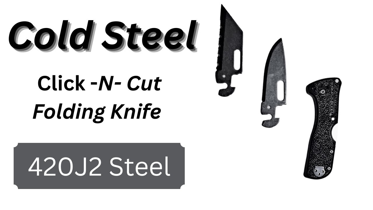 Cold Steel Click -N- Cut Folding Knife