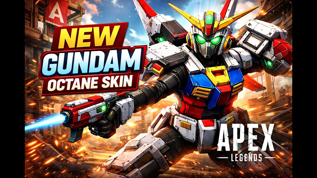 I Got the Gundam Octane Skin for Free… So I Took It Into Ranked
