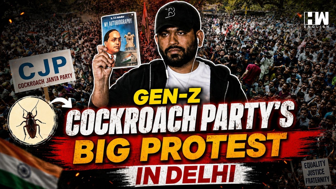 Wiadomości z protestu Cockroach Janta Party: CJP pod przyw&oacute;dztwem Abhijeeta Dipke żąda dymisji Pr...