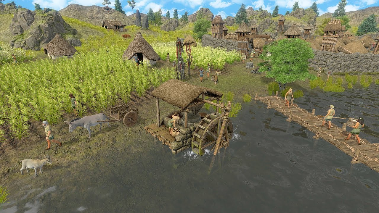 Dawn of Man | Ep. 2 | Ancient City Expands & Mammoth War | Dawn of Man City Building Tycoon Gameplay