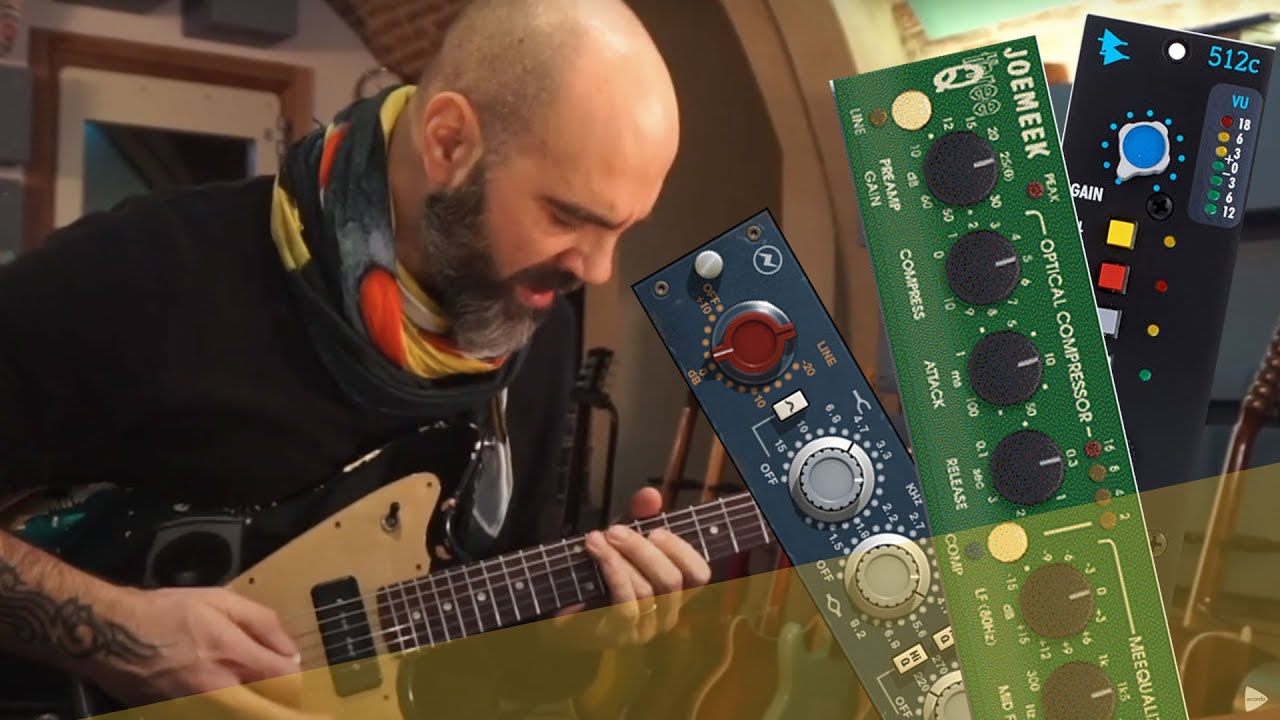 Chitarrista in studio: scegli il preamp giusto!