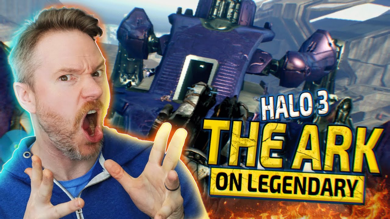 Sony Kid takes on THE ARK on LEGENDARY - HALO 3 XBOX 360 VERSION