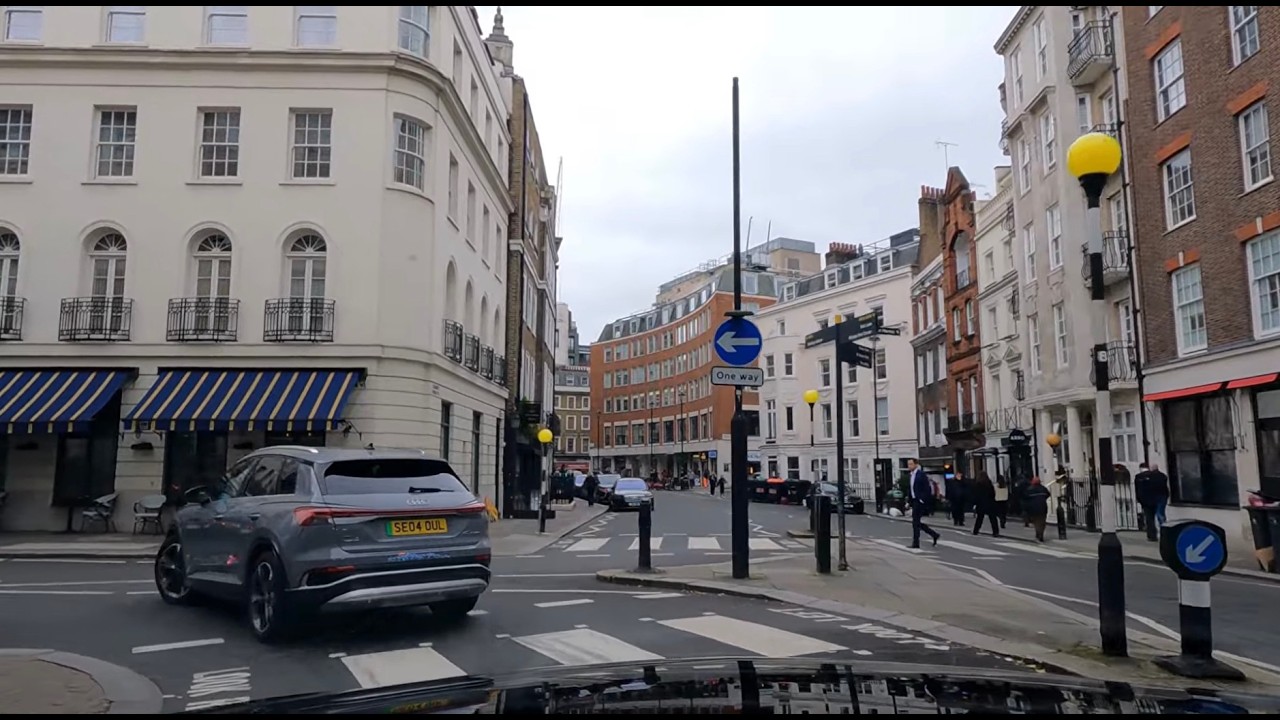 Park Royal to Piccadilly London Drive | Dukes Road to Bolton Street | Central London Route