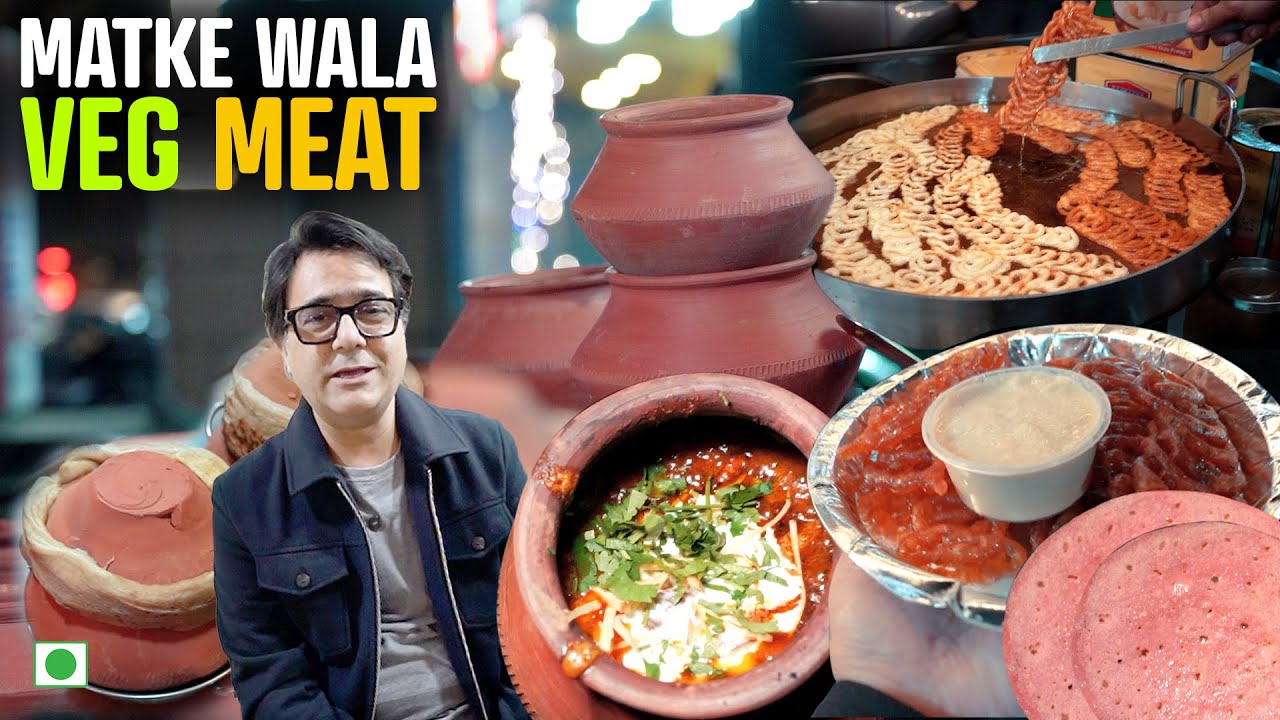 West Delhi Food Walk with Globalecentre | Veg Meat Curry | Gud Wali Jalebi Subhash Nagar