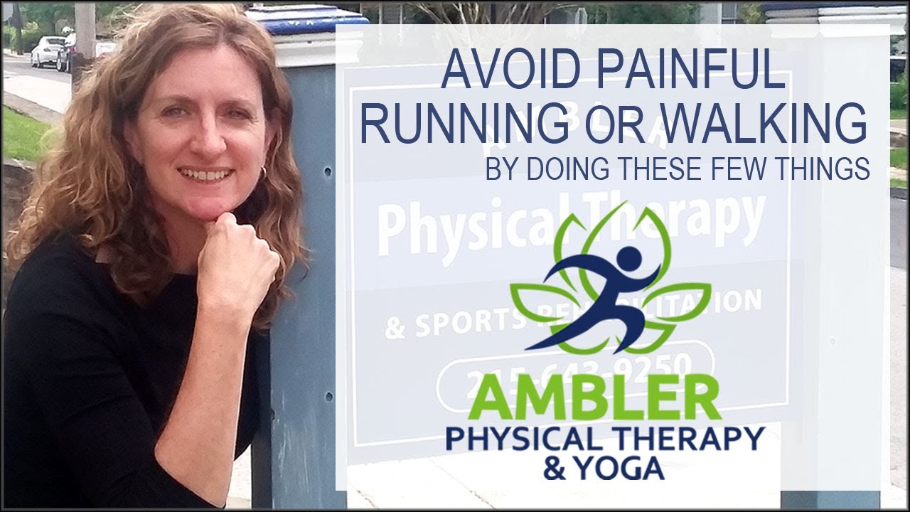Avoid Painful Running and Walking by Doing These Few Things!