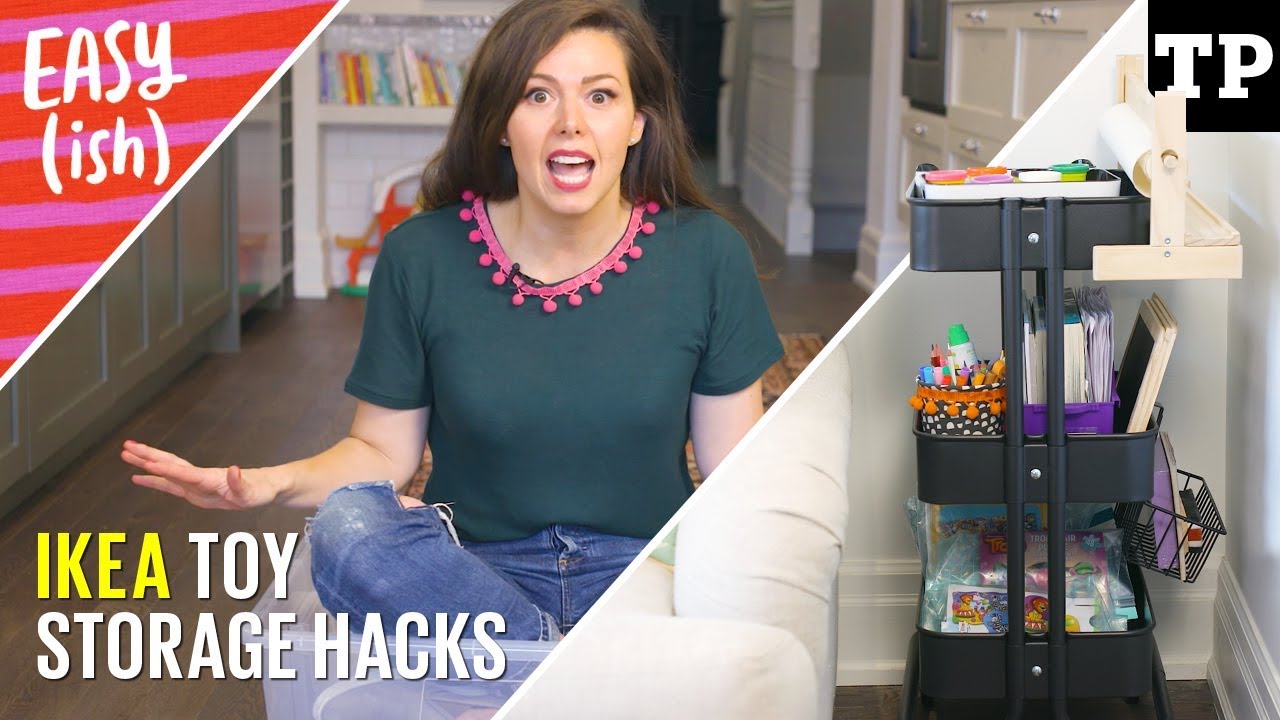 5 easy IKEA toy storage hacks | Easy(ish) S01E01