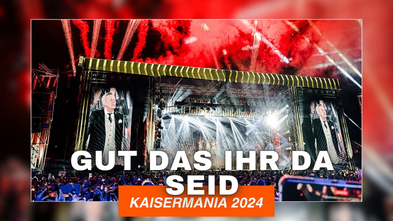 Kaisermania 2024 Gut das ihr da seid Roland Kaiser
